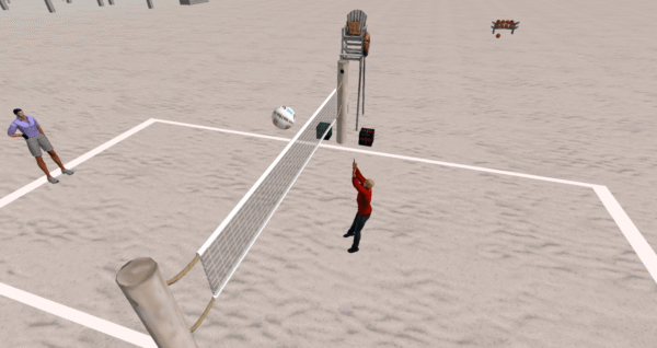 Volleyball Game in OpenSim - Image 4
