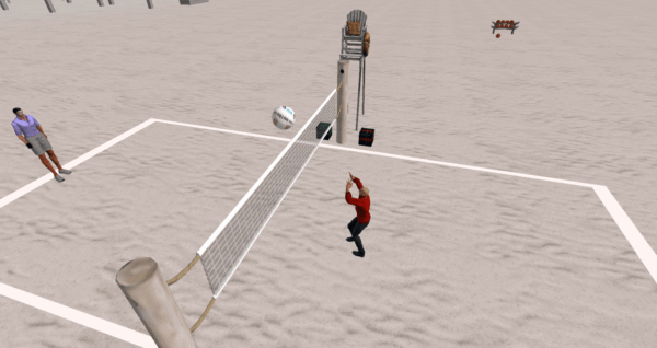 Volleyball Game in OpenSim - Image 3