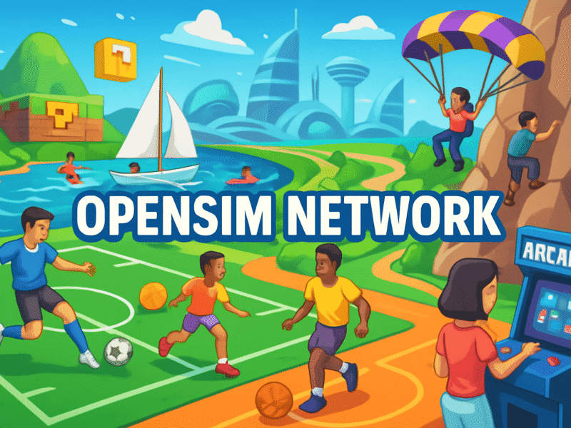 OpenSim Network: The Ultimate Virtual Gaming Grid with Unparalleled Game Diversity
